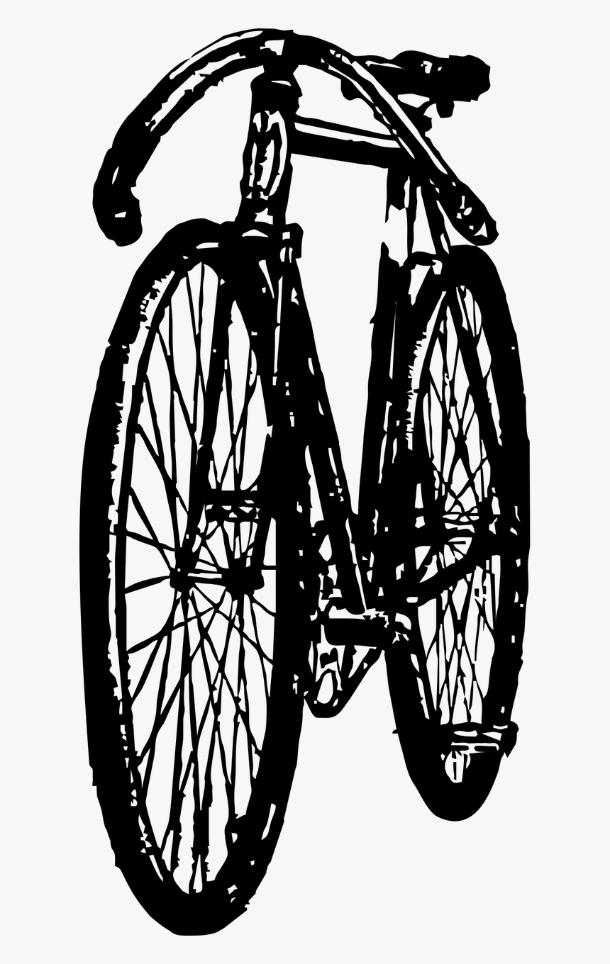 Vintage Bike Bike Vintage Illustration Free Photo - Bicycle, HD Png Download, Free Download