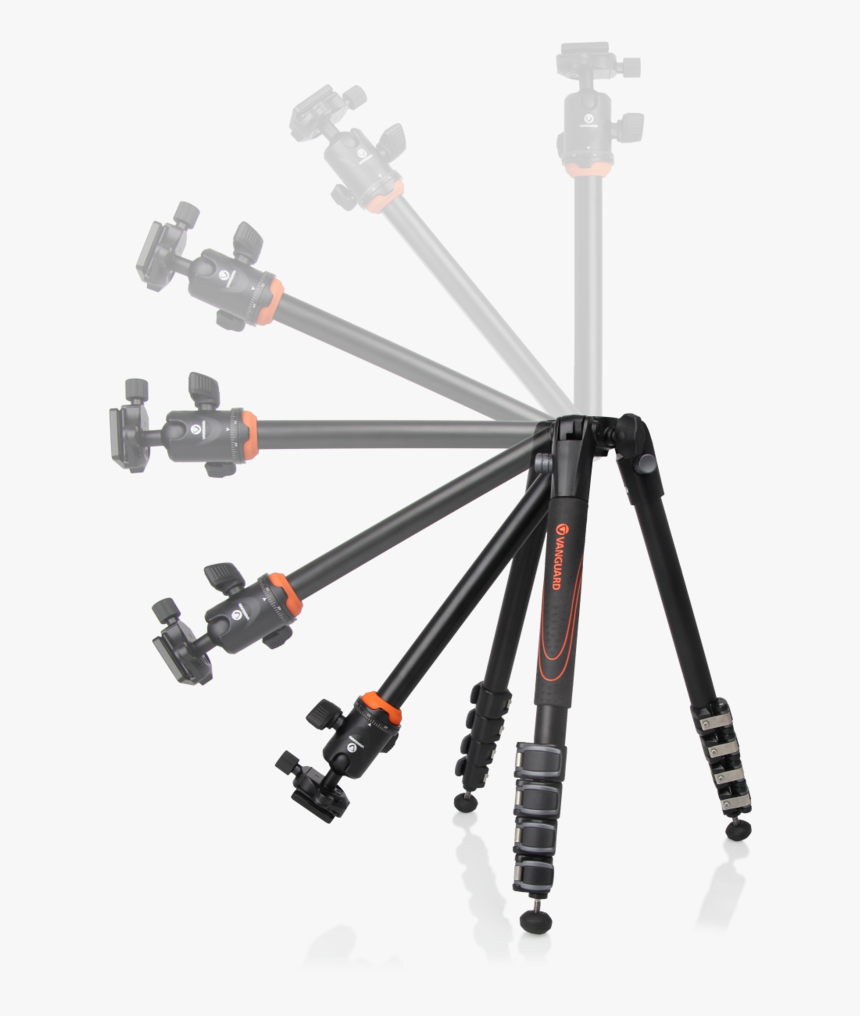 Veo 235ab Adjustable Angles Reflected - Trípode Vanguard Veo 235ap, HD Png Download, Free Download