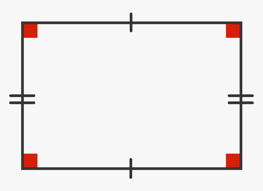 A Rectangle Is A Quadrilateral Whose Interior Angles - Quadrilateral Rectangle, HD Png Download, Free Download