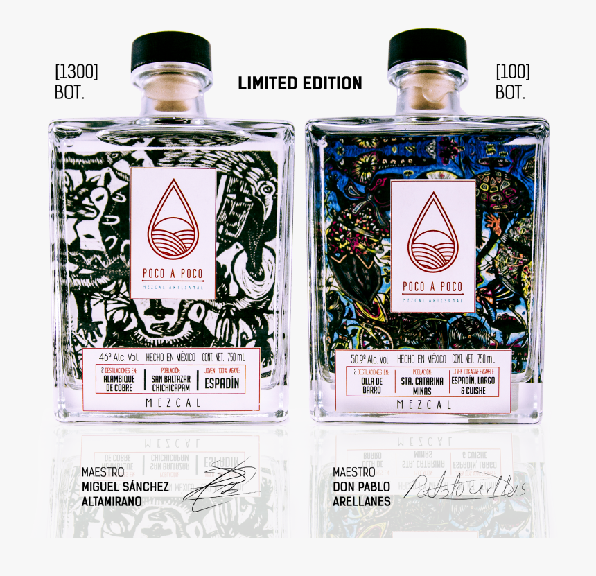 Poco A Poco Mezcal - Mezcal Poco A Poco, HD Png Download, Free Download