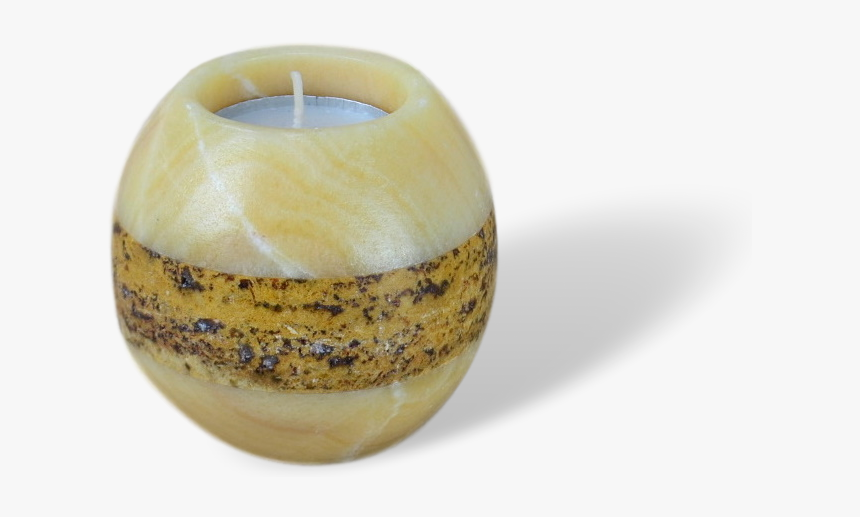 Onyx Candle Holder Striped - Ceramic, HD Png Download, Free Download