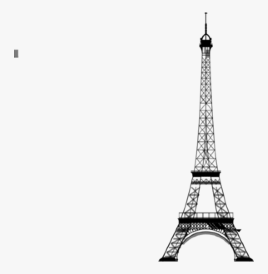 Transparent Antenna Tower Clipart - Eiffel Tower Transparent Background, HD Png Download, Free Download