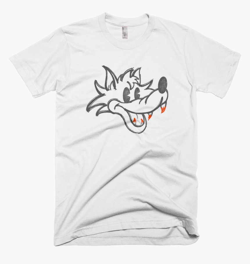 Howl Vintage Wolf Illustration Cartoon Mickey Mouse - Not Supreme Shirt, HD Png Download, Free Download