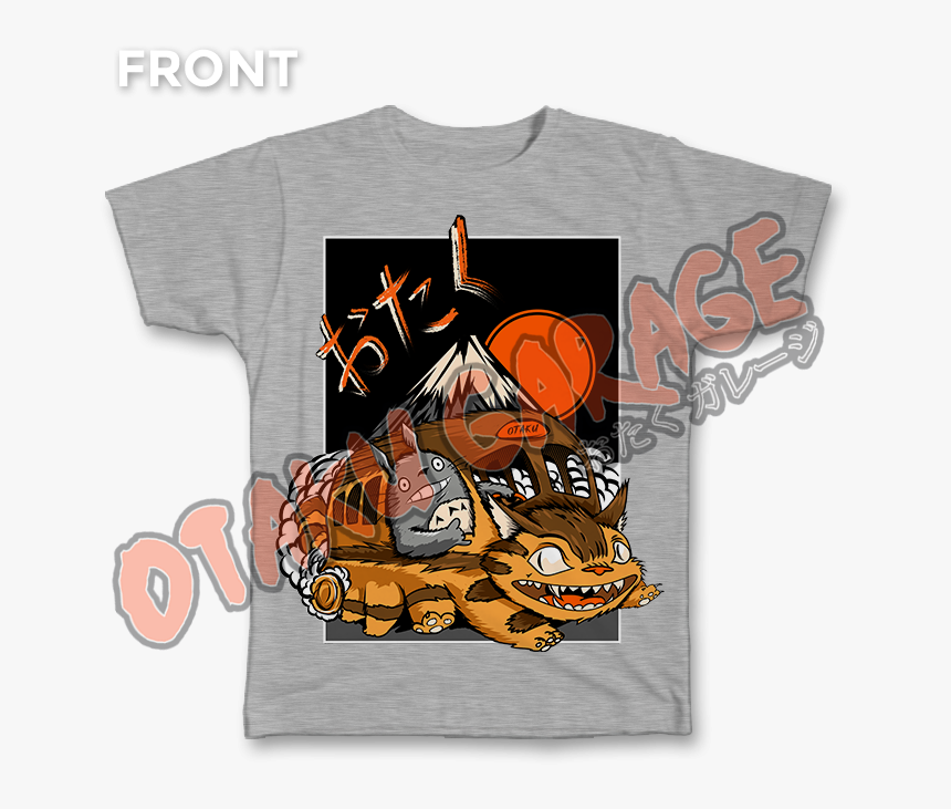 Otaku Garage Catbus Drift T-shirt - T-shirt, HD Png Download, Free Download