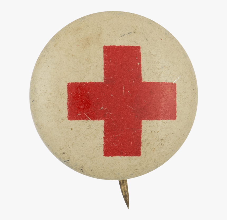 Red Cross Cause Button Museum - Cross, HD Png Download, Free Download