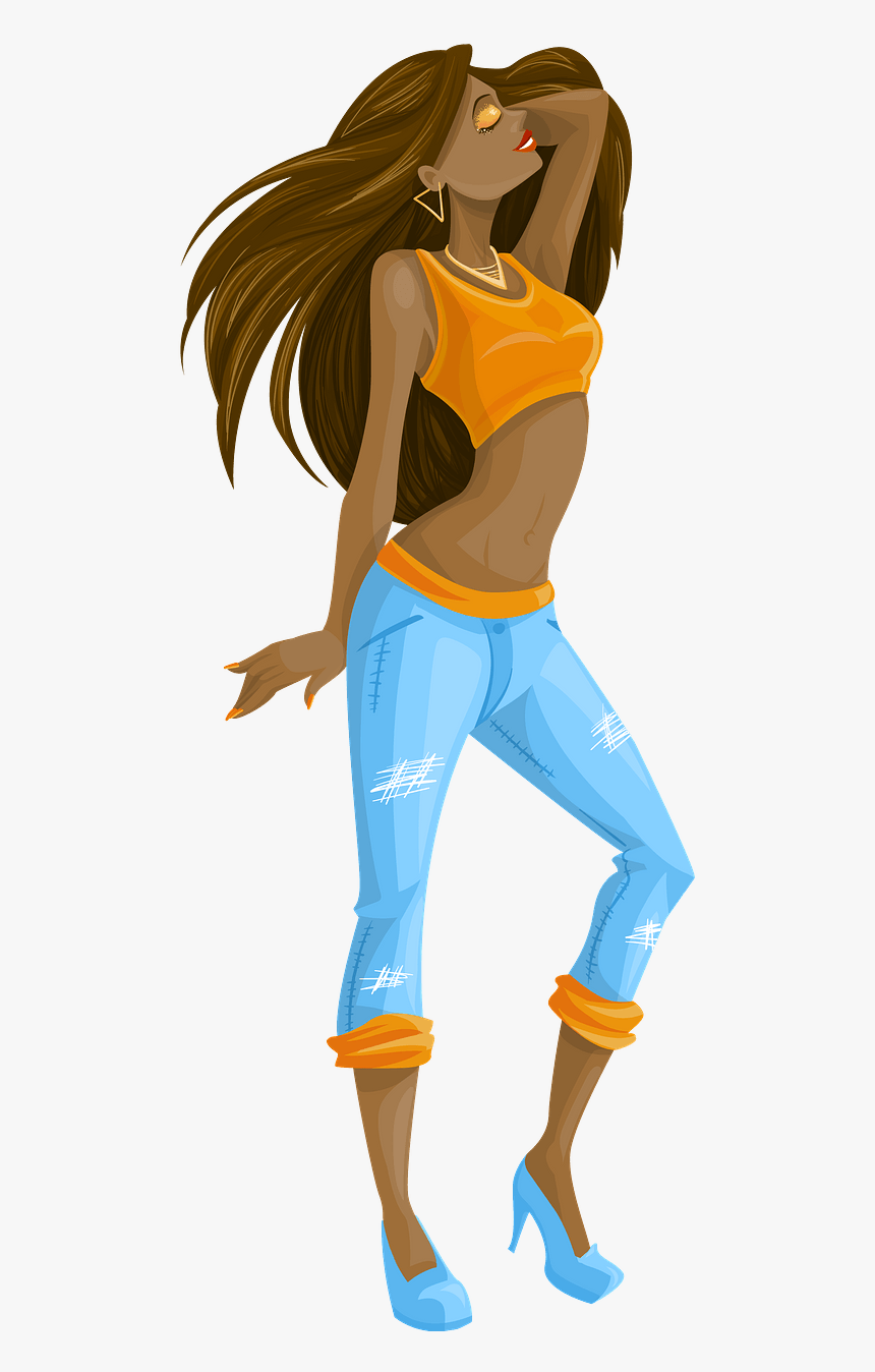 Dancing Woman Png, Transparent Png, Free Download