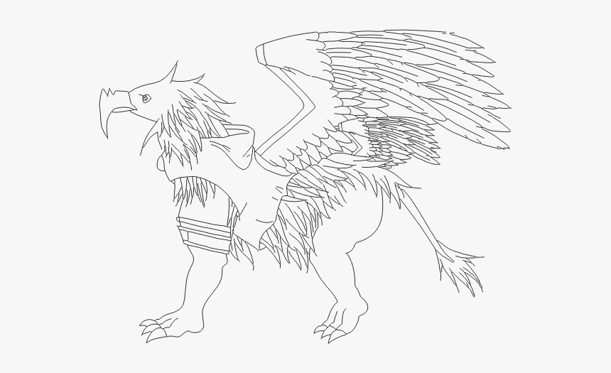 Vector Of A Griffon - Vector Graphics, HD Png Download, Free Download