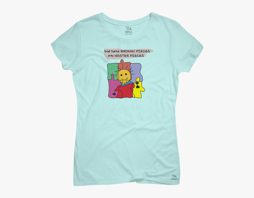 Visions Of God Women"s T-shirt - Cartoon, HD Png Download, Free Download