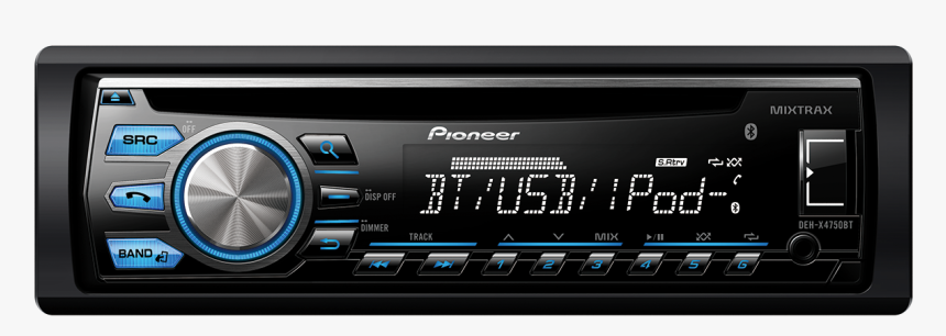 Pioneer - Pioneer Deh X4750bt, HD Png Download, Free Download