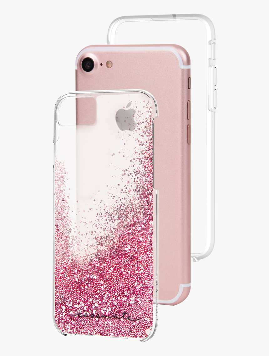 Iphone 8/7/6s/6 Case Mate Rose Gold Waterfall Case - Iphone 7 Plus Cover Rose Gold, HD Png Download, Free Download