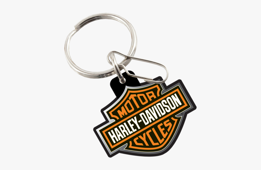 Picture Of Harley-davidson® Logo Pvc Key Chain - Keychain, HD Png Download, Free Download