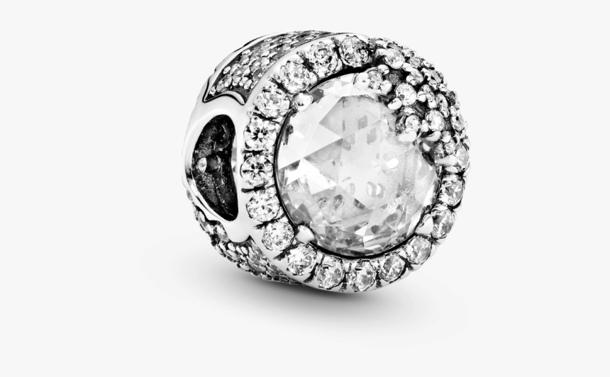 Pandora Sparkling Clear Charm, HD Png Download, Free Download