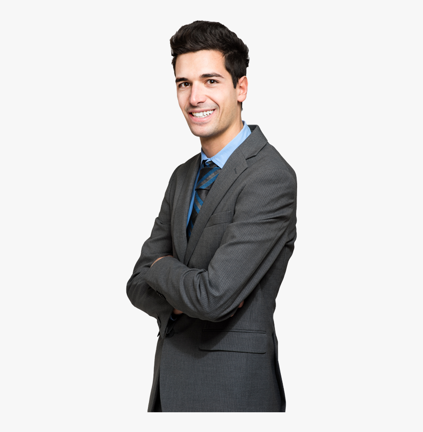 Trabajador Con Beneficios Felices - Молодой Менеджер, HD Png Download, Free Download