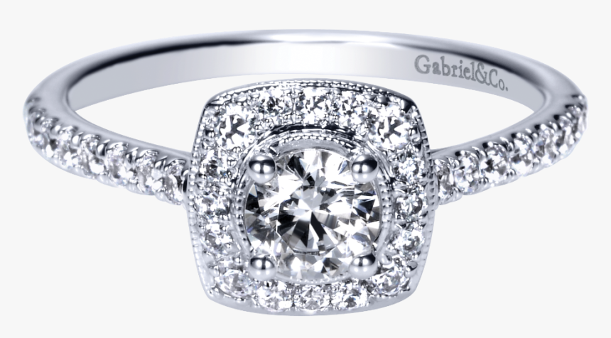 Anillo De Compromiso Gabriel & Co - Ring, HD Png Download, Free Download