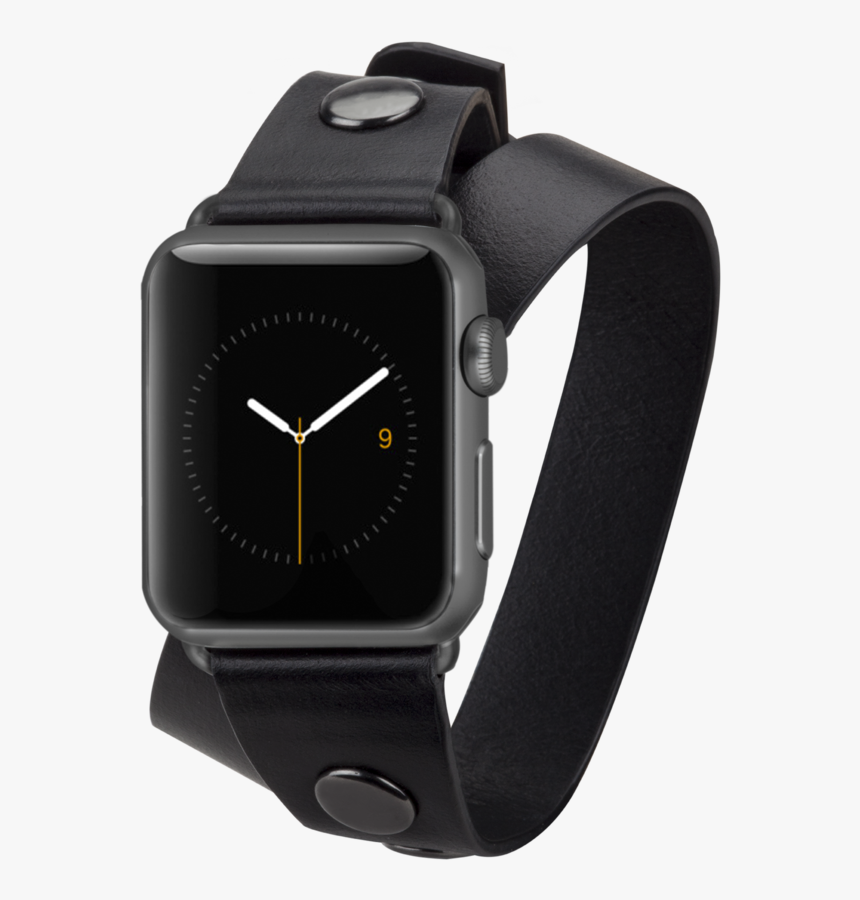 Apple Watch 38mm Black Wrap - Apple Watch, HD Png Download, Free Download