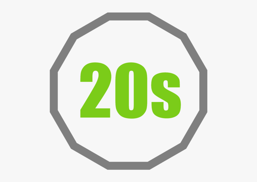 20s, HD Png Download, Free Download