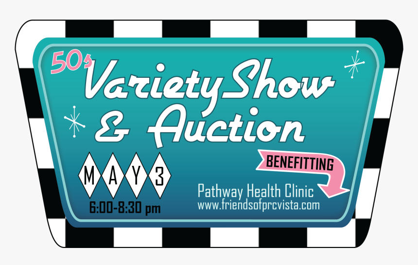 50s Variety Show And Auction - Poster, HD Png Download, Free Download