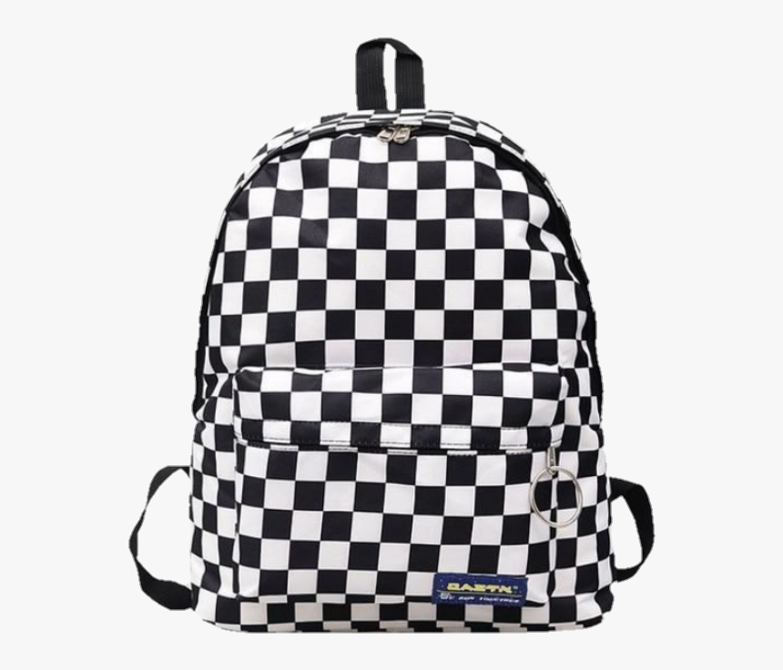 #backpack #checkered #aesthetic #cute #bag #png #pngs - Mochila Quadriculada, Transparent Png, Free Download