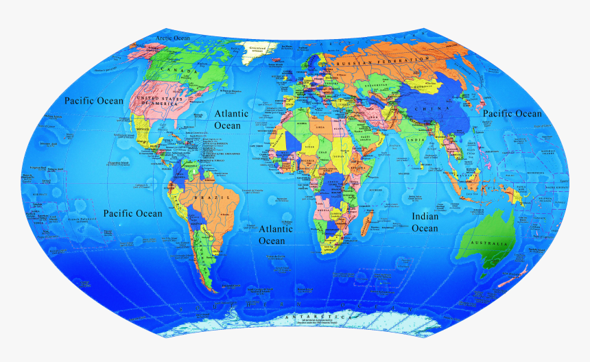 Globe Map, HD Png Download, Free Download