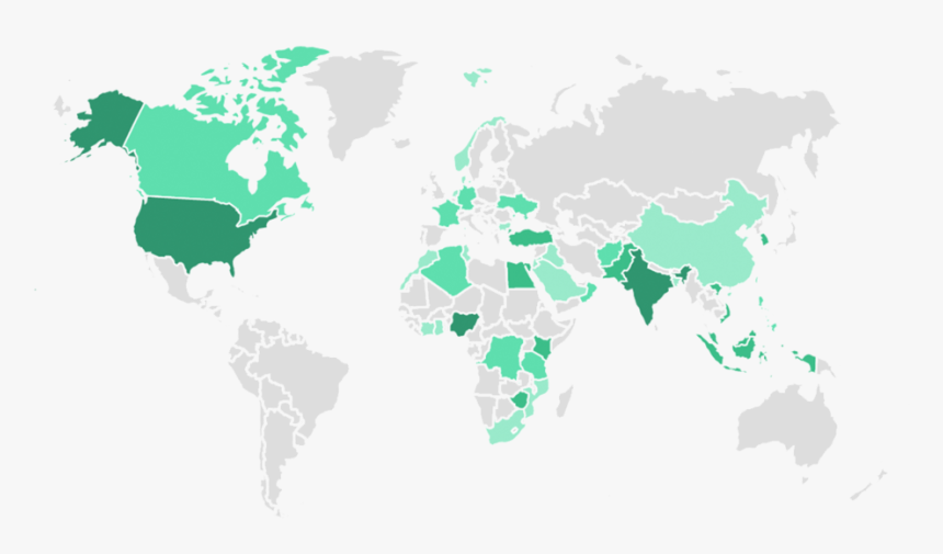 Map - World Map, HD Png Download, Free Download