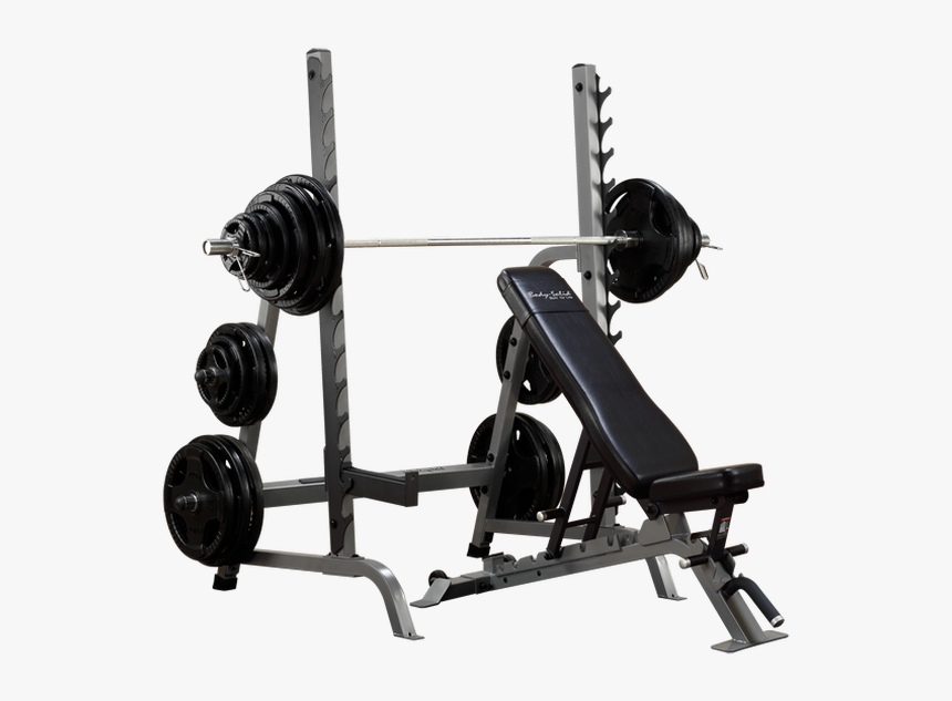 Body Solid - Weight Rack With Bench, HD Png Download, Free Download
