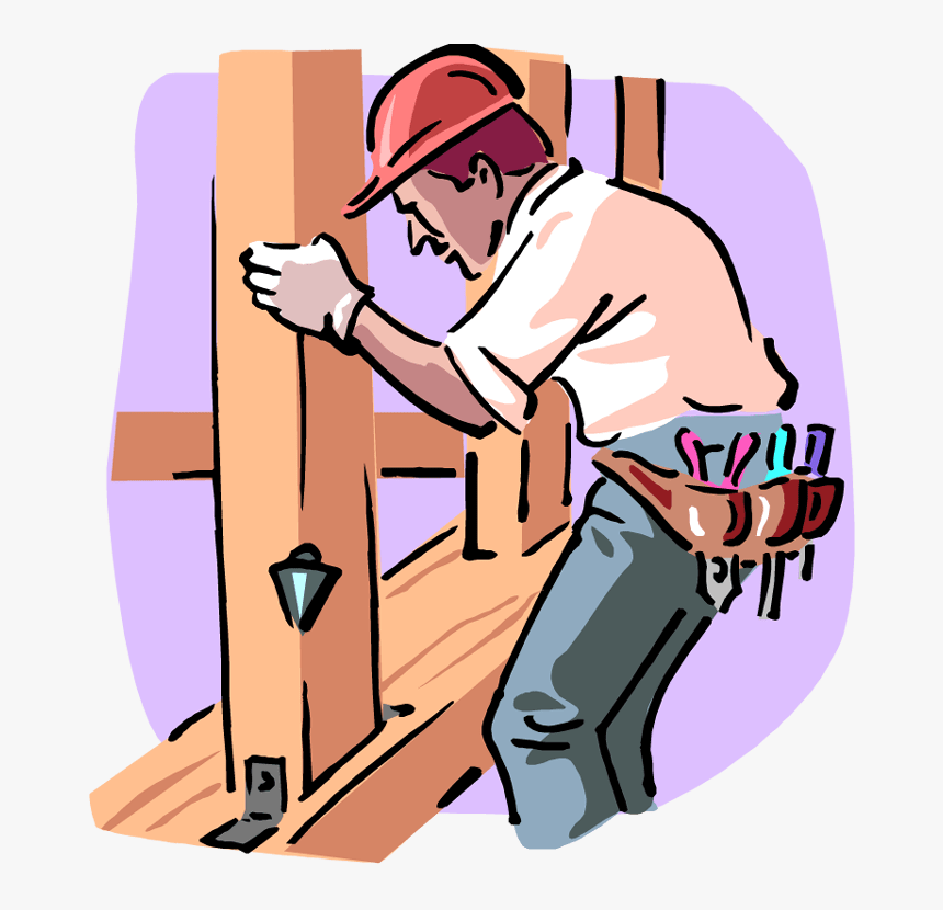 Can I Be An Owner/builder - Clipart Of A Father Working, HD Png Download, Free Download