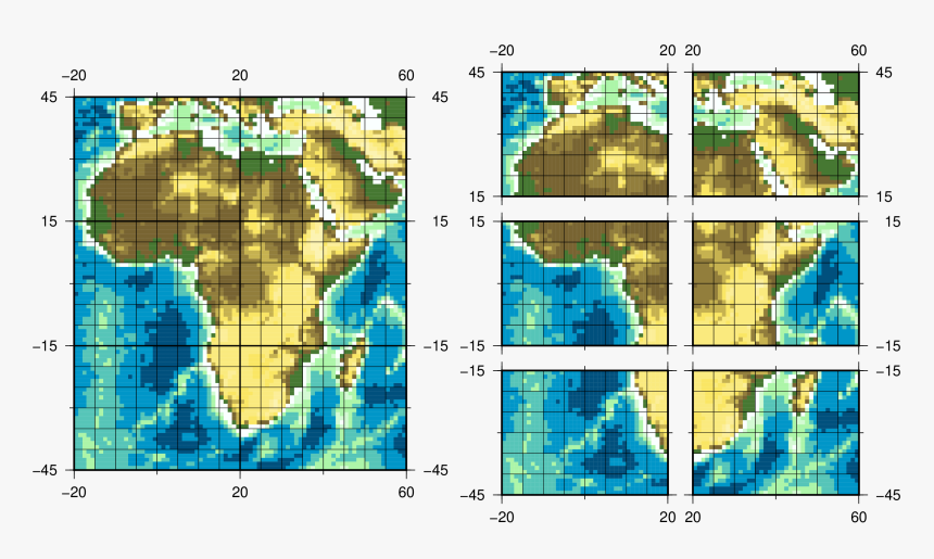 Pic - Four Coordinates Subset Map, HD Png Download, Free Download