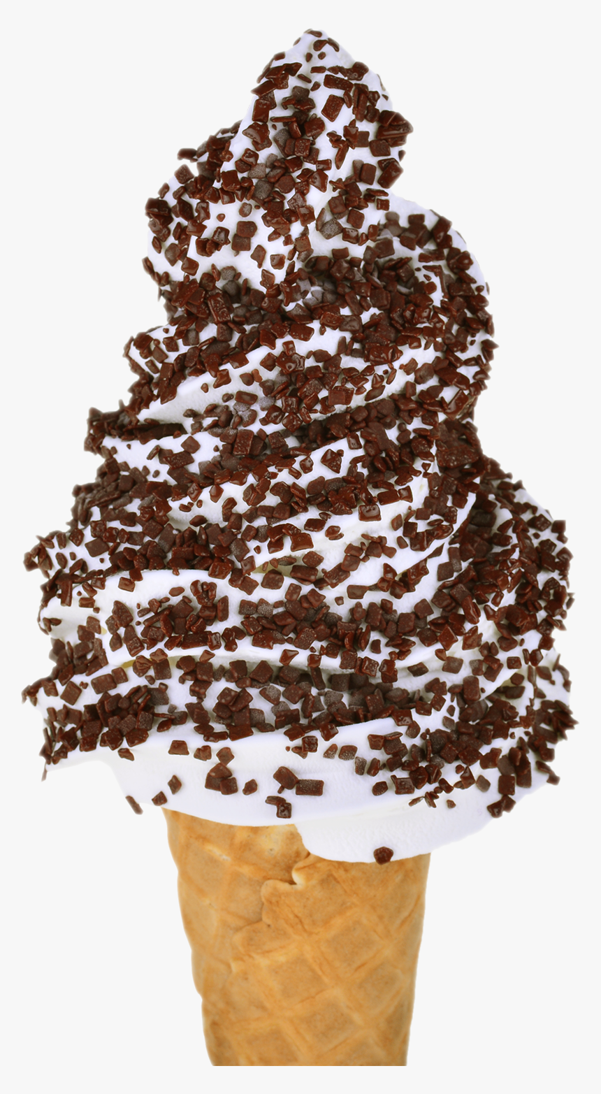 Softice Med Chokolade Stykker, HD Png Download, Free Download