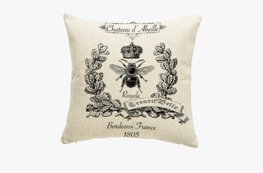 Queen Bee Pillow Sham Beehive Shoppe Home Decor Honey - Cushion, HD Png Download, Free Download