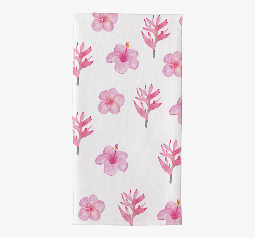 Pink Tropical Kitchen Towel - Wallpaper, HD Png Download, Free Download
