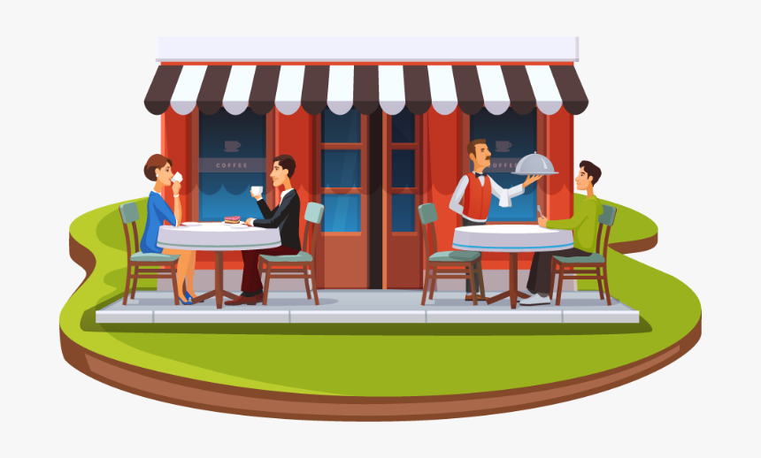 Restaurants - Coffee Shop Customers Png, Transparent Png, Free Download