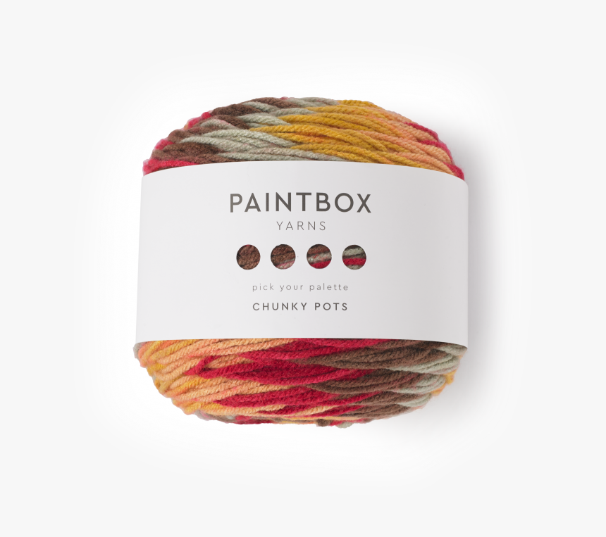 Paintbox Chunky Pots - Paintbox Yarn Chunky Pots Colours, HD Png Download, Free Download
