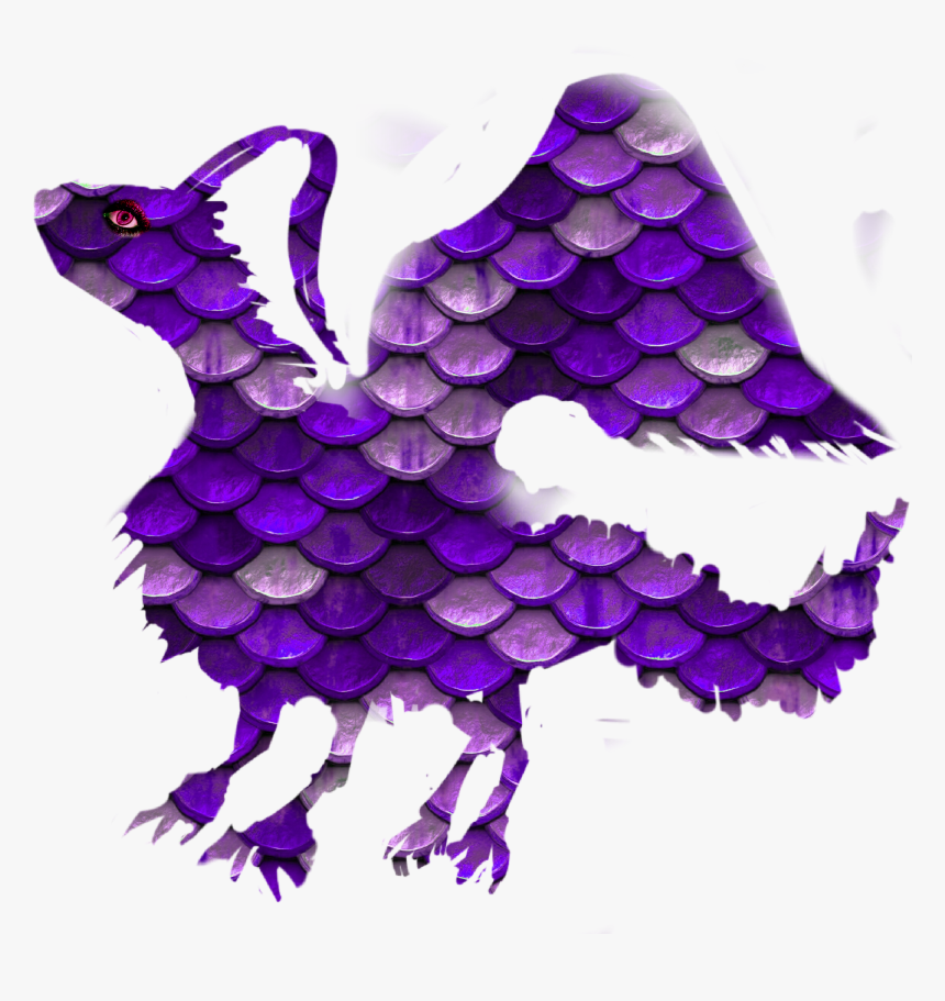 #cool #dragon #purple Everyone, Even You, Like Me, - Illustration, HD Png Download, Free Download