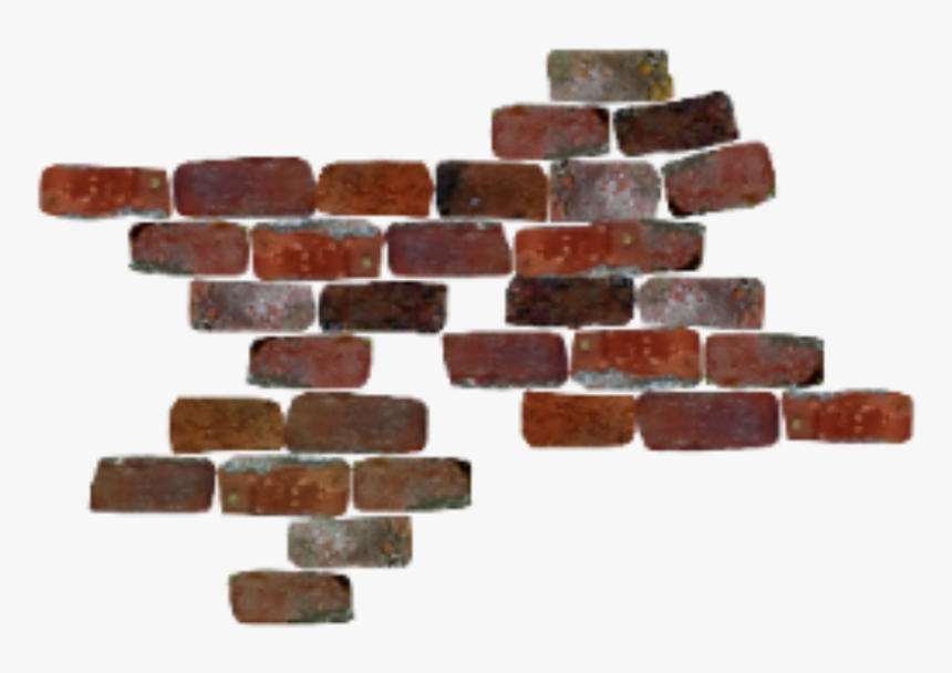 Ftestickers Background Overlay Wall Brick - Brickwork, HD Png Download, Free Download