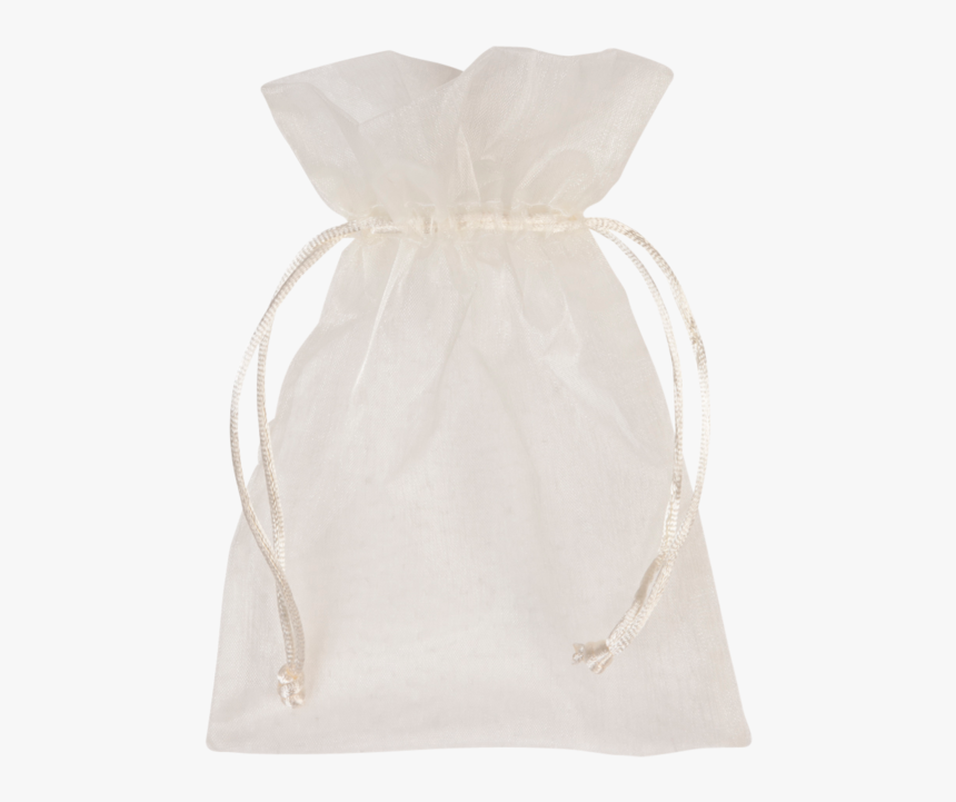 Bag, Gift Bag, Organza, 7x10cm, Gebroken Wit - Money Bag, HD Png Download, Free Download