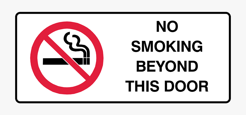 Brady Prohibition Sign - Danger Smoking Causes Cancer, HD Png Download, Free Download