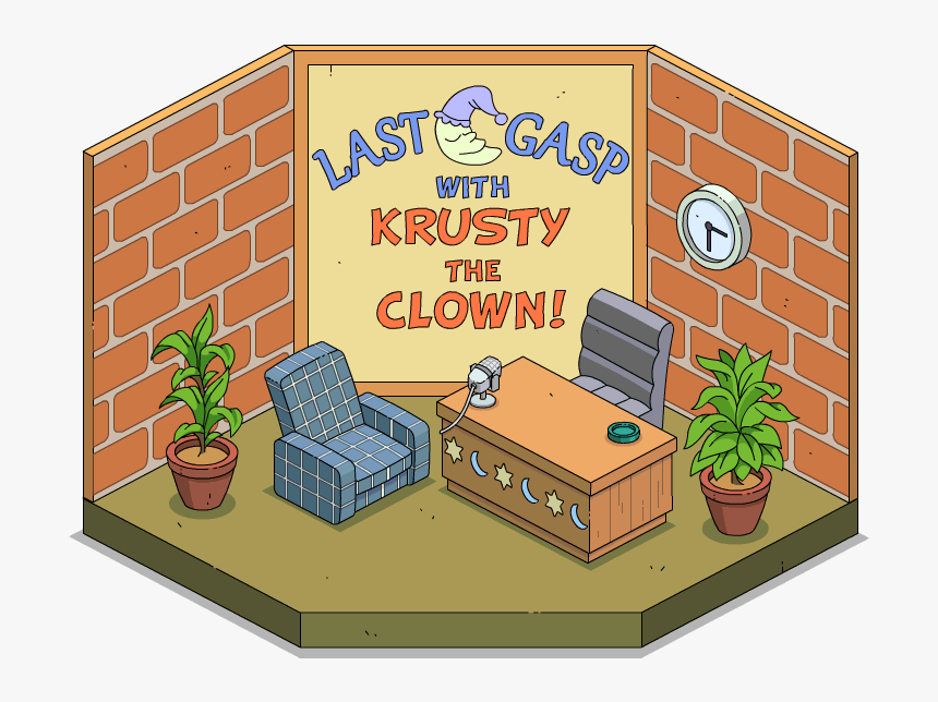 Krusty Last Gasp Tapped Out, HD Png Download, Free Download