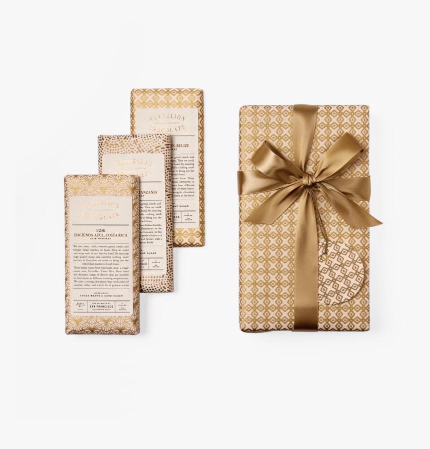 Chocolate Bar Wrapped Gift, HD Png Download, Free Download