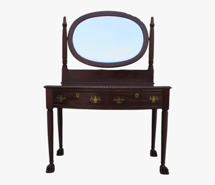 Antique Vanity Table With Mirror With Double Drawers Table Hd