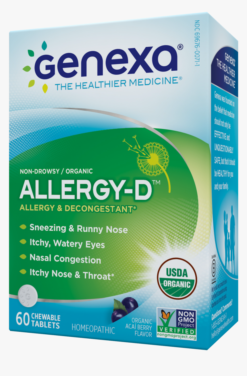 Homeopathic Allergy-d Medicine, Organic Acai Berry - Health Care, HD Png Download, Free Download