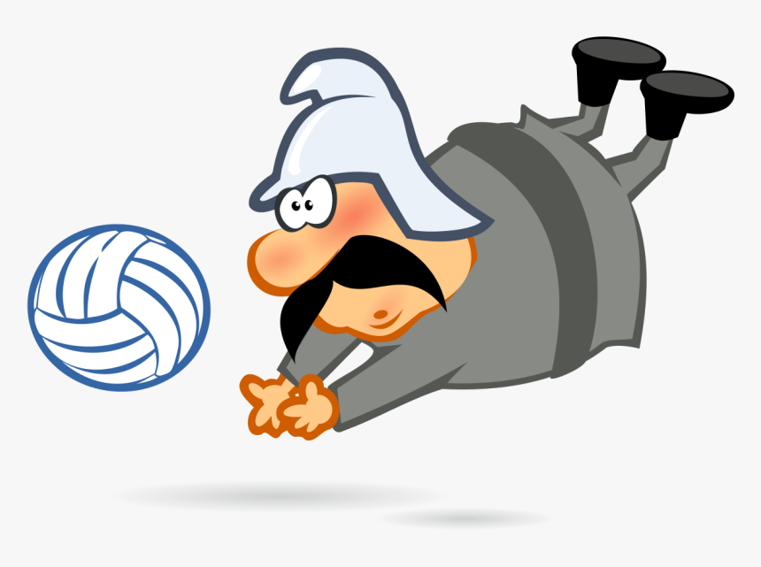 Fireman Volleyball By Mimooh - Scalable Vector Graphics, HD Png Download, Free Download