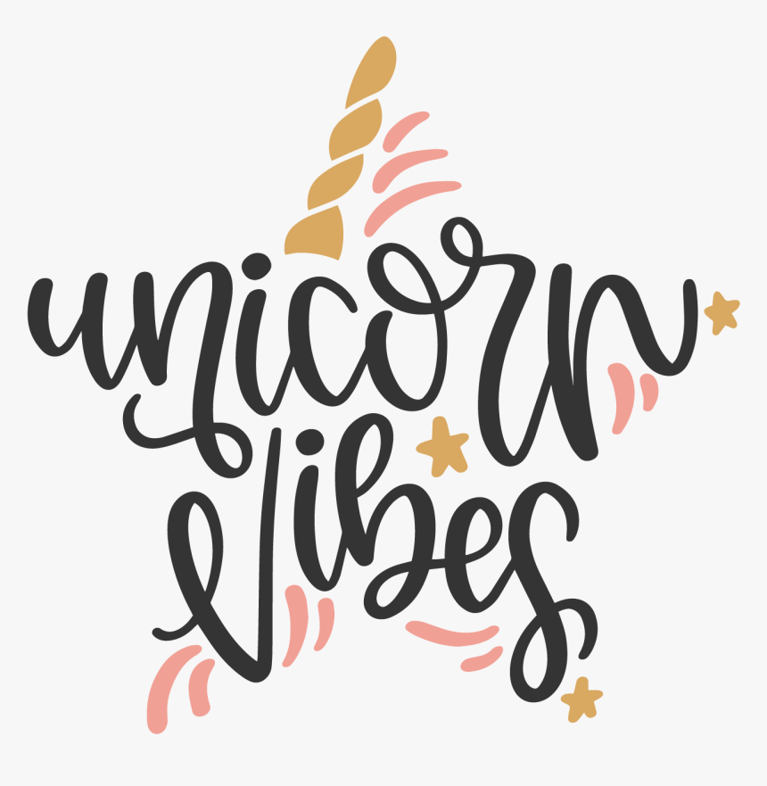 Unicorn Vibes Svg, HD Png Download, Free Download