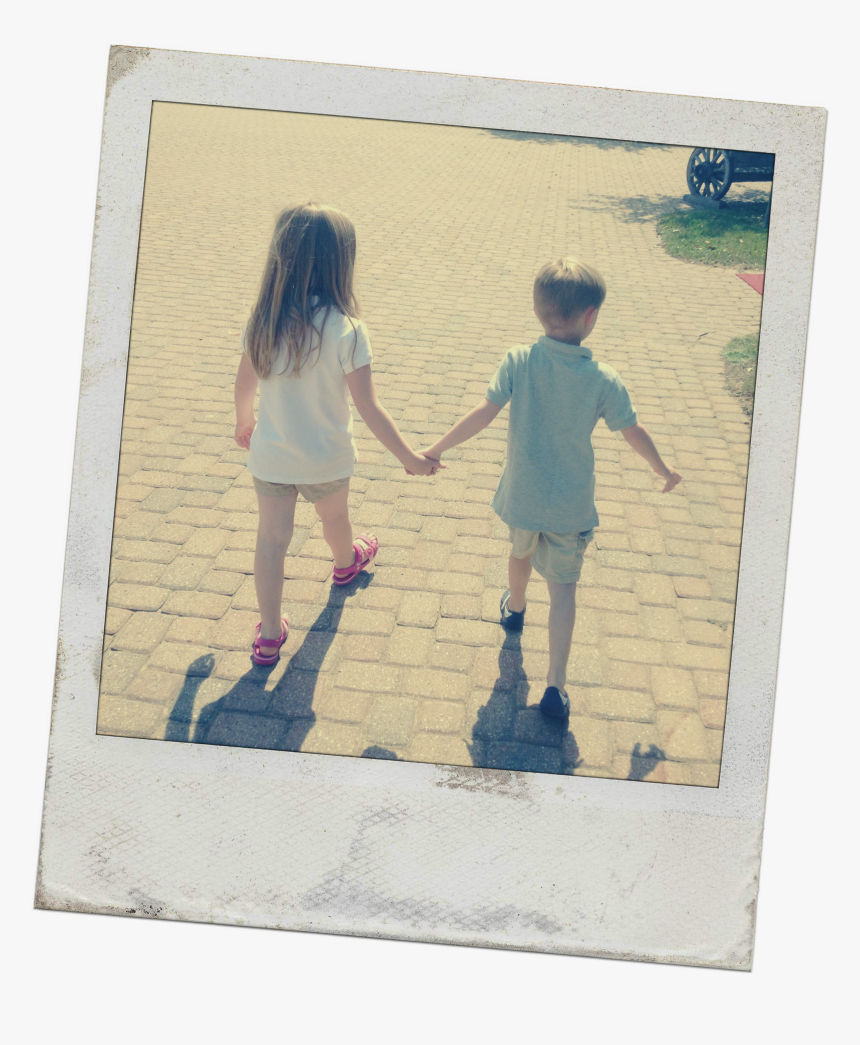 Transparent Kids Holding Hands Png - Children Polaroid, Png Download, Free Download