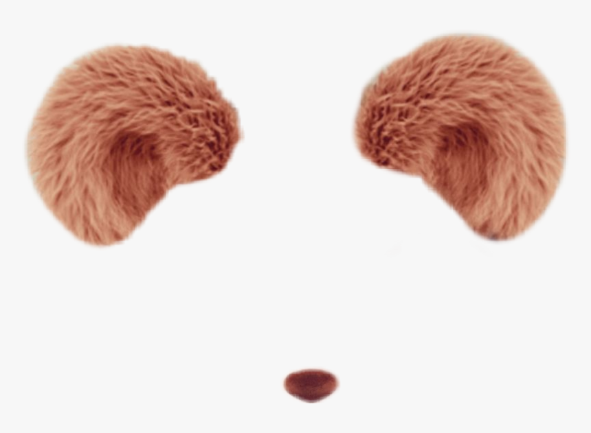 #kawaii #cute #bearears #bear #ears #filter - Plush, HD Png Download, Free Download