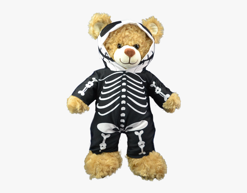 Skeleton Bear Suit - Teddy Bear, HD Png Download, Free Download