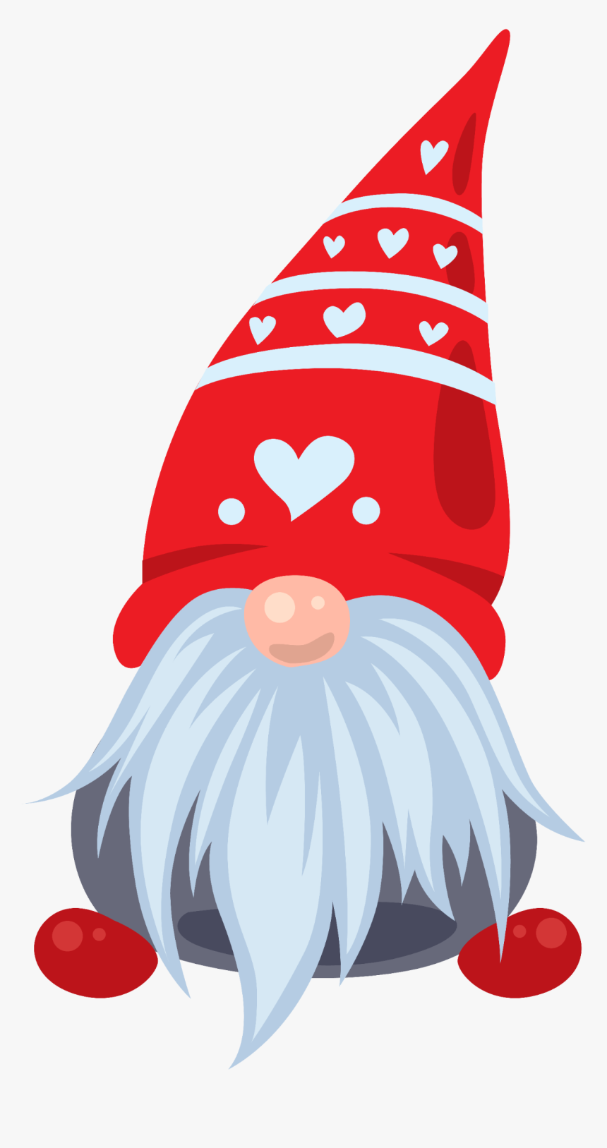 #gnome #christmas #character #png - Valentine Gnome Svg Free, Transparent Png, Free Download
