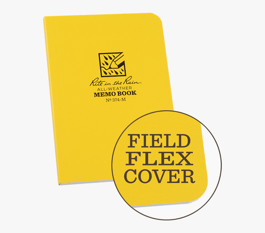 Rite In The Rain Memo Book Yellow - Rite In The Rain 374m, HD Png Download, Free Download