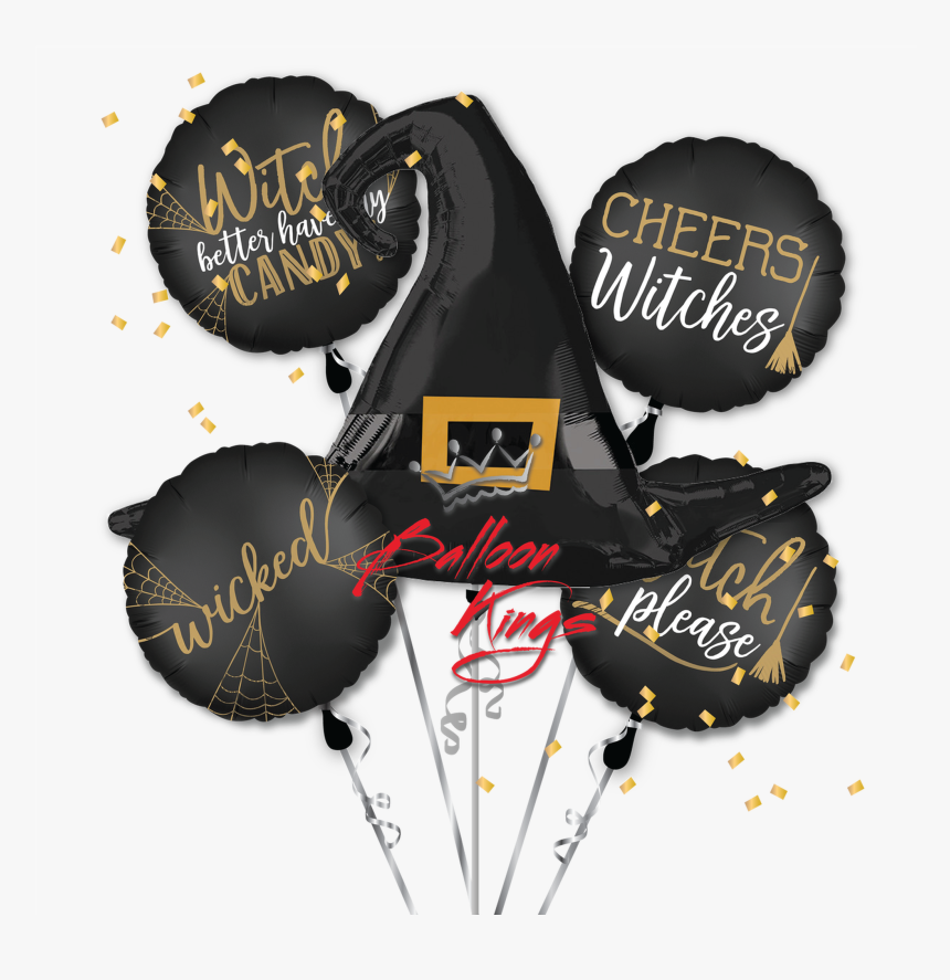 Witch Silhouette Bouquet, HD Png Download, Free Download