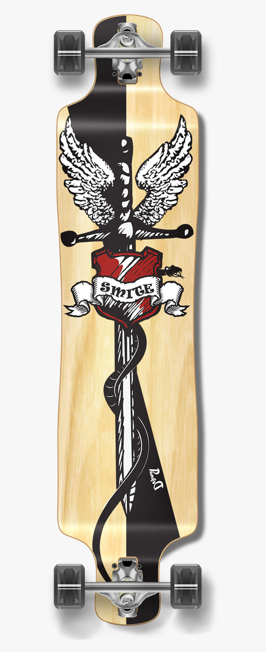Lowrider Smite Longboard Complete - Skateboard, HD Png Download, Free Download