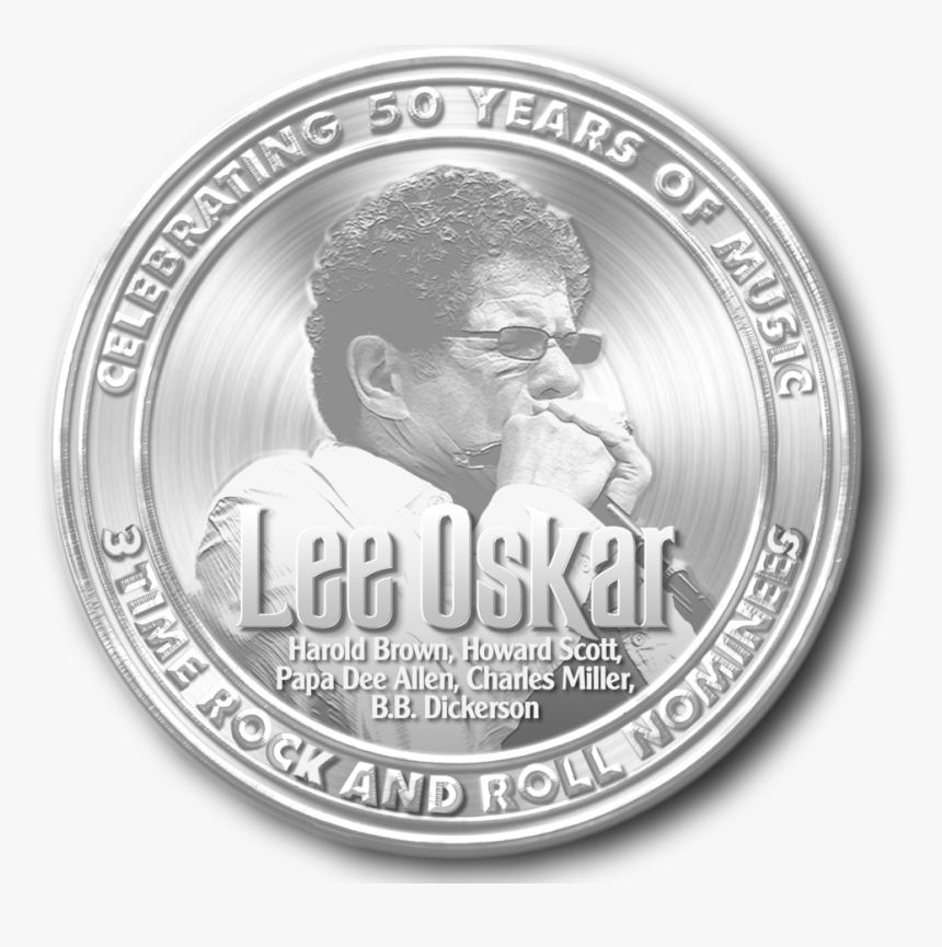 •lee Oskar Medallion 300dpi - Cash, HD Png Download, Free Download